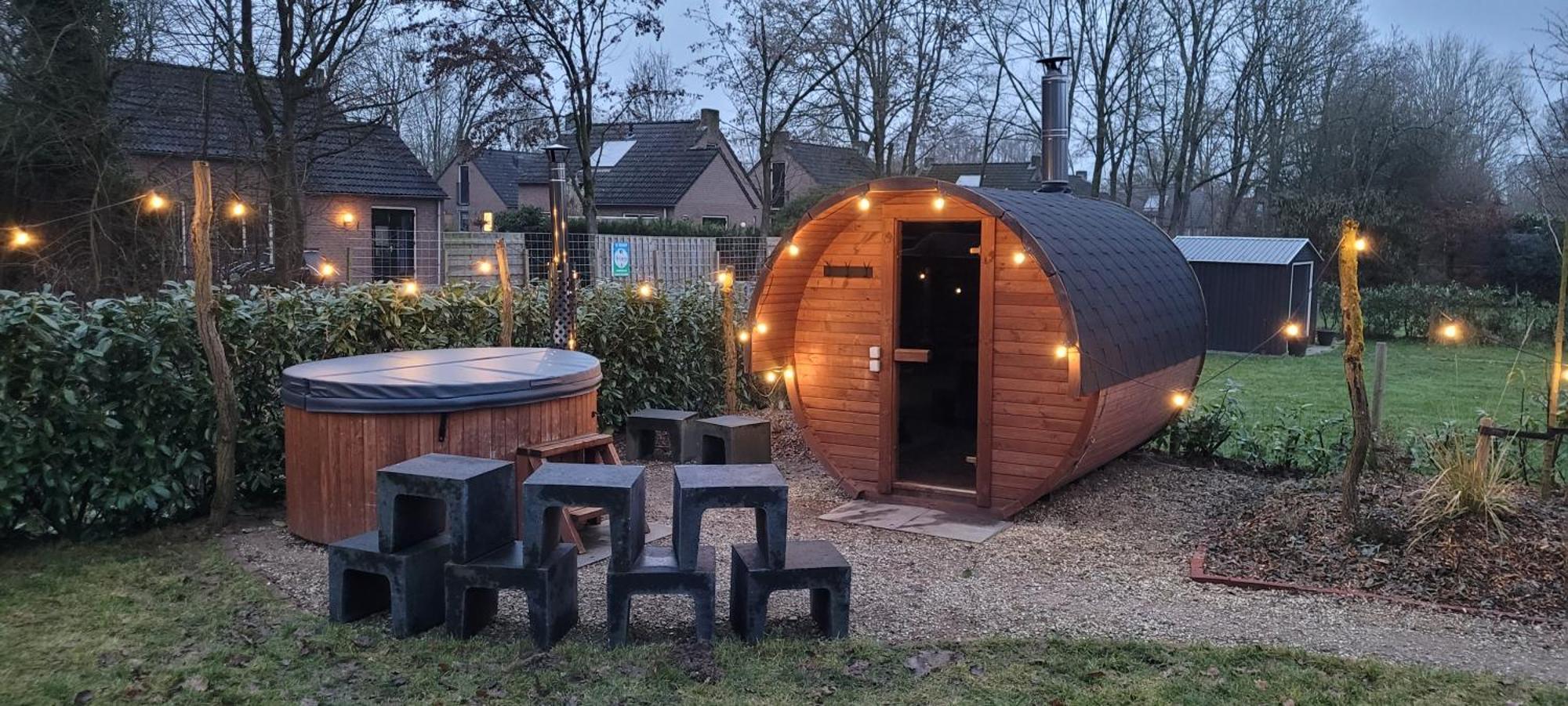 Evergreen Wellness Met Sauna & Hottub Ewijk Luaran gambar